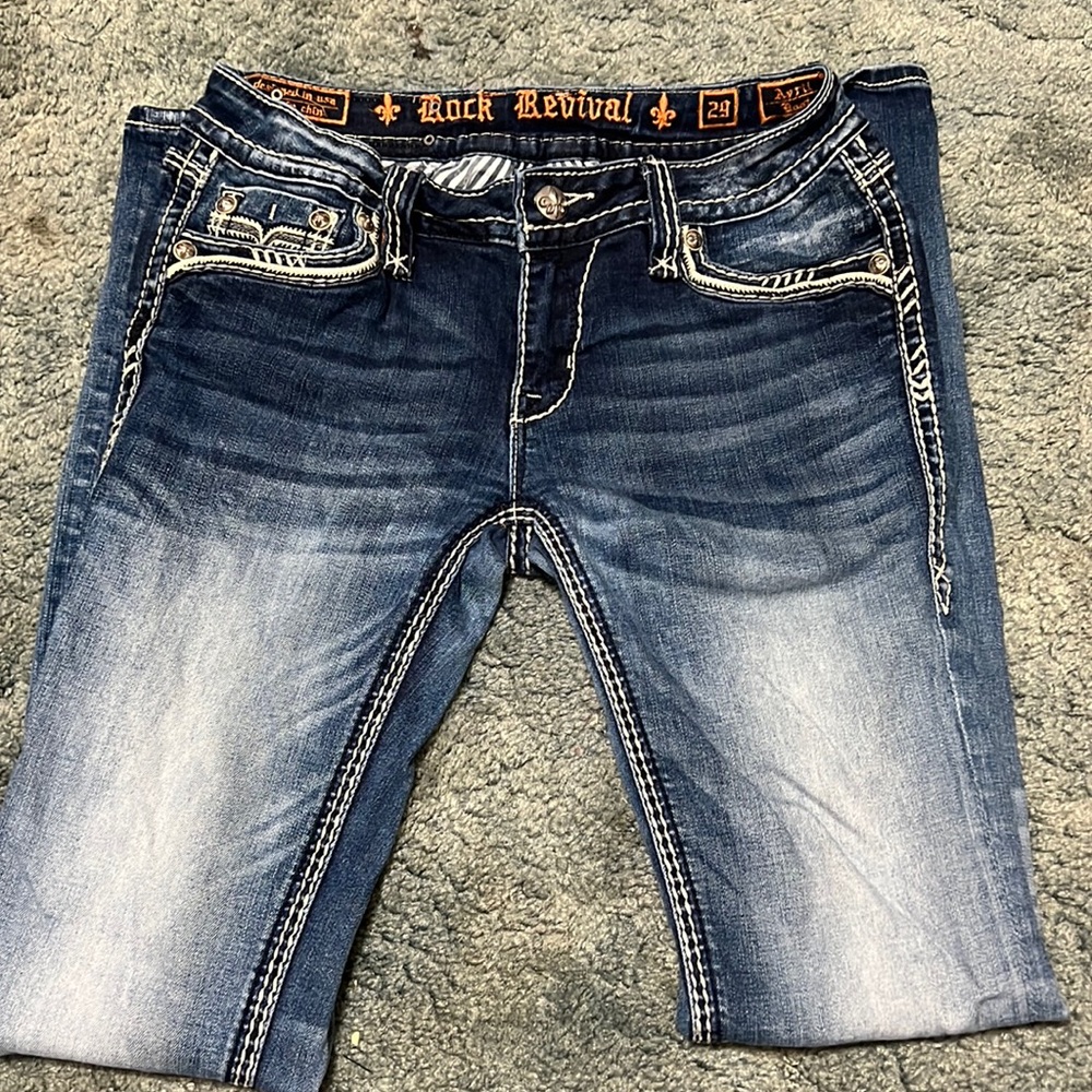 Rock revival used but good condition avru boot size 29 length 33